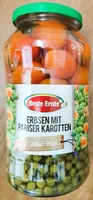 Erbsen mit Pariser Karotten
