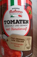Tomaten geschält und gehackt
