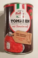 Tomaten geschält und gehackt