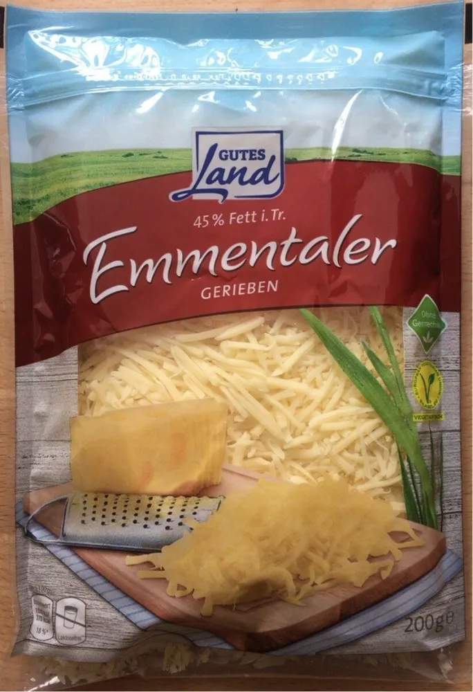Emmentaler Gerieben