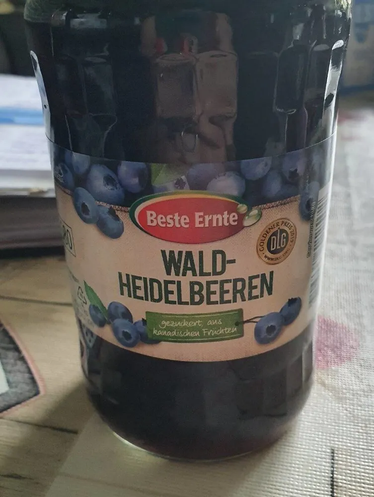 Wald Heidelbeereen