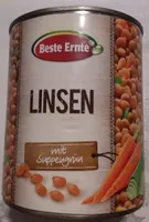 Linsen mit Suppengrün