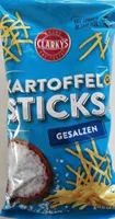 Kartoffel Sticks Gesalzen