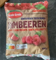Beste Ernte Ganze Himbeeren