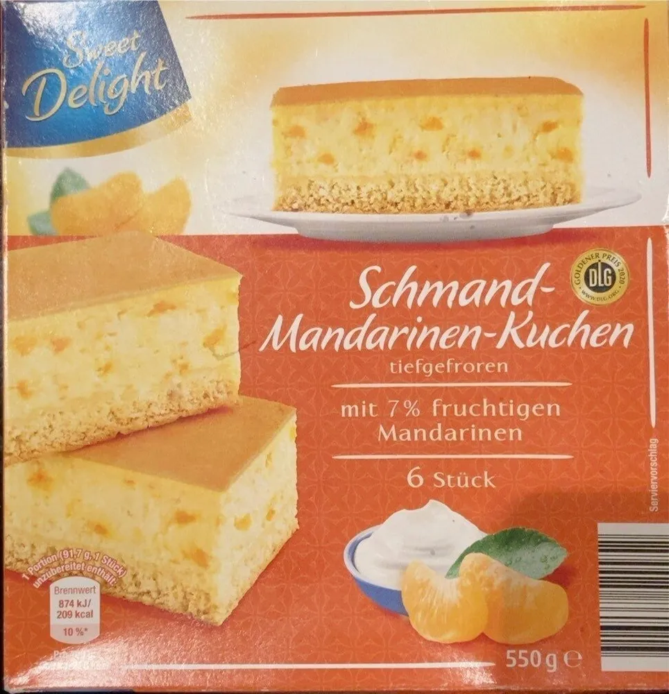 Schmand-Mandarinen-Kuchen