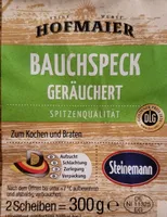 Bauchspeck Geräuchert