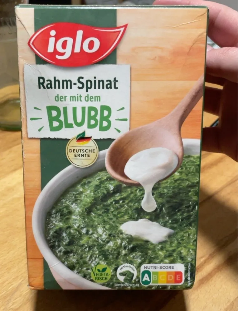 Rahm-Spinat