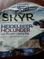 Gutes Land Skyr Heidelbeer holunder