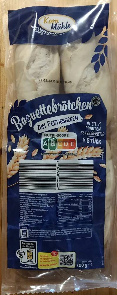 Baguettebrötchen