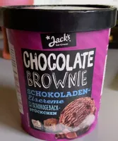 Chocolate Brownie Schokoladen-Eiscreme