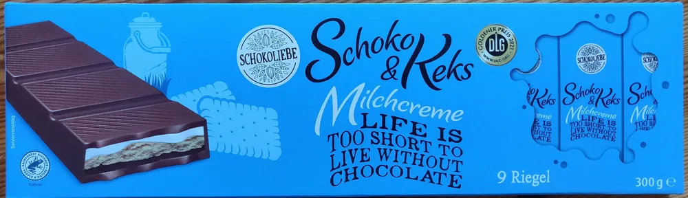 Schoko & Keks Milchcreme