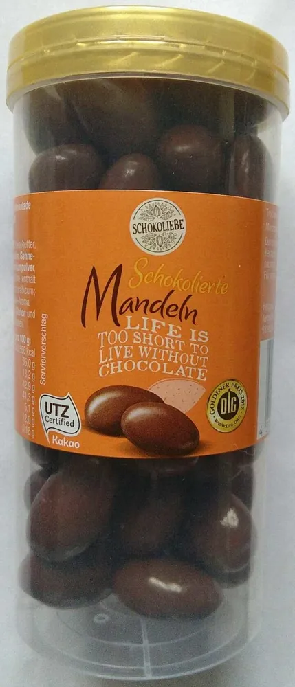Schokolierte Mandeln