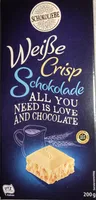 Weiße Crisp Schokolade