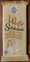 Weiße Schokolade