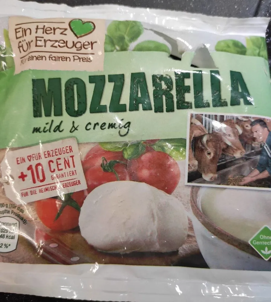 Mozzarella mild & cremig