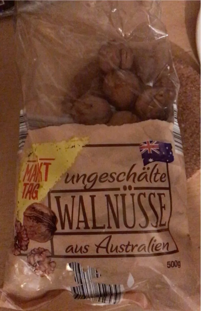 Ungeschälte wallnüsse aus australien