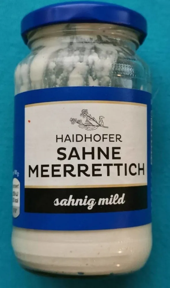 Sahne Meerrettich