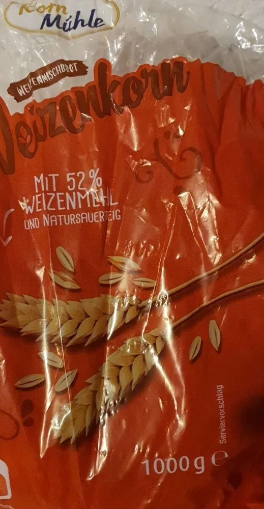 Weizenmischbrot Weizenkorn