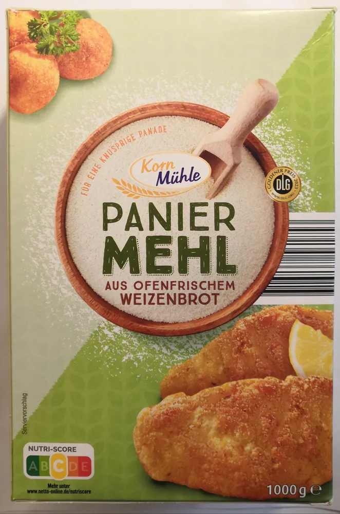 Paniermehl aus ofenfrischem Weizenbrot