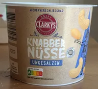 Knabber-Nüsse ungesalzen