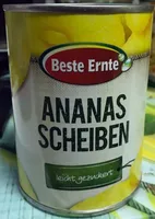 Ananas Scheiben leicht gezuckert