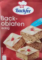 Backoblaten