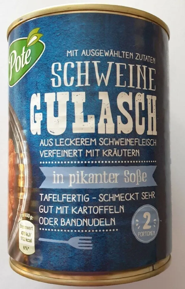 Schweine Gulasch