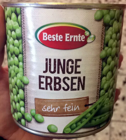 Junge Erbsen