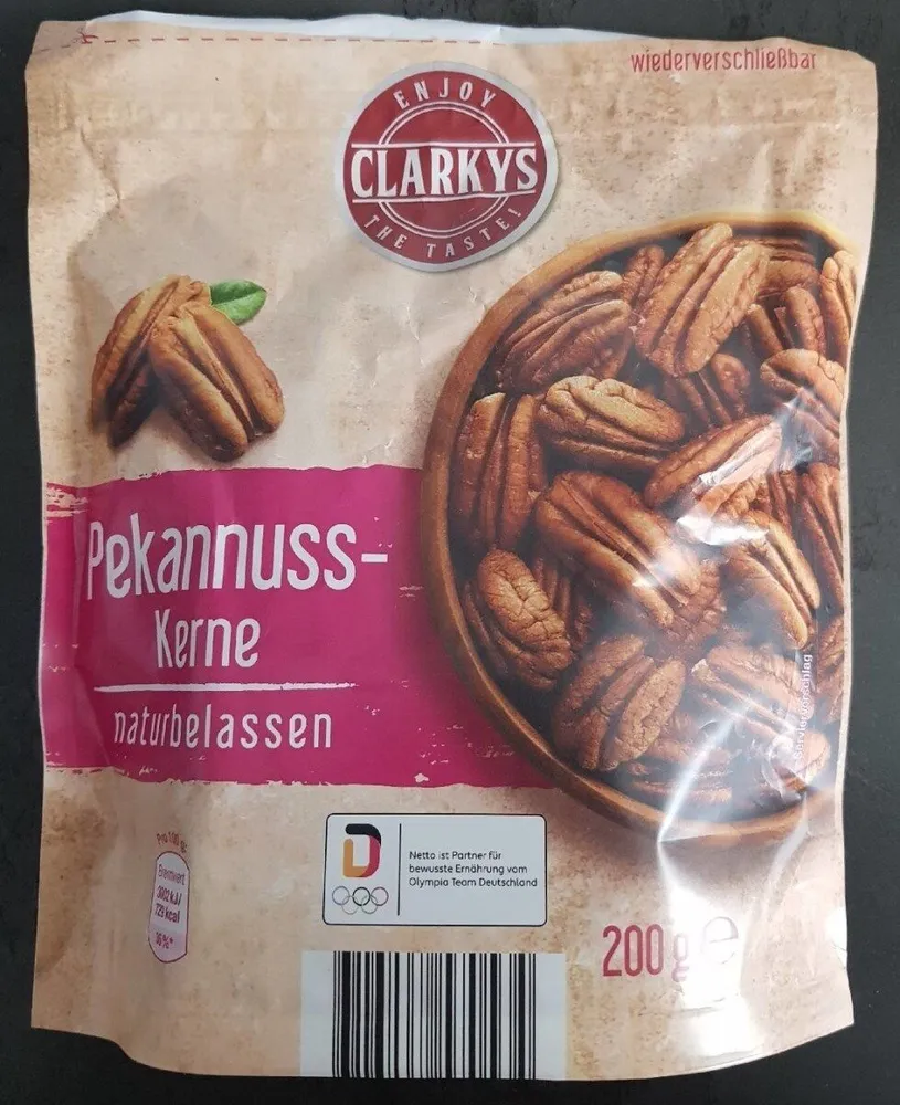 Pekanusskerne naturbelassen