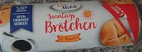 Sonntags-Brötchen 6 Stück