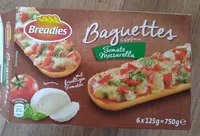 Baguettes tiefgefroren - Tomate Mozzarella