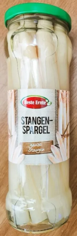 Stangenspargel geschält