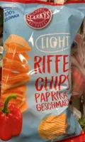 Riffel Chips Paprika (light)