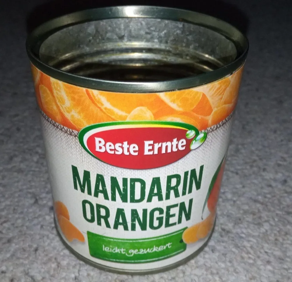 Mandarinorangen, leicht gezuckert