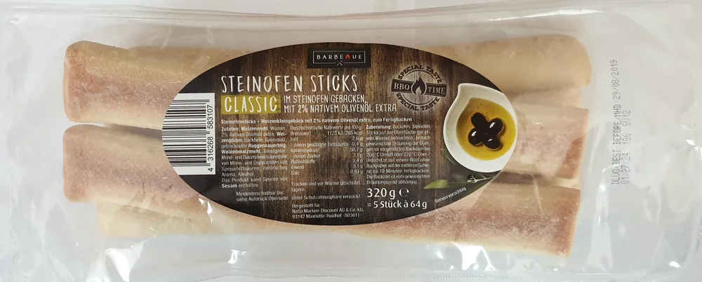 Steinofen Sticks Classic