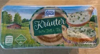 Kräuter Schmelzkäsezubereitung