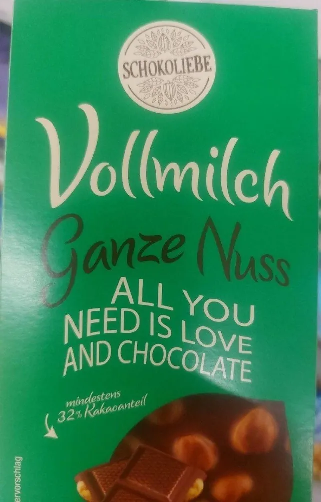 Vollmilch Ganze Nuss
