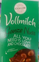 Vollmilch Ganze Nuss