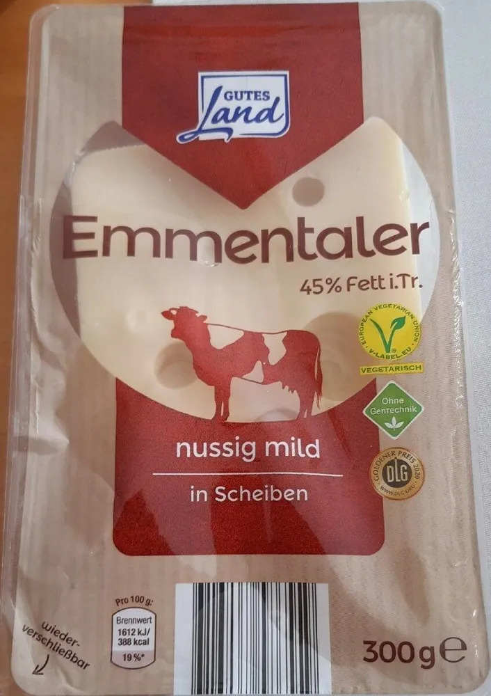 Emmentaler 45% Fett i.Tr.