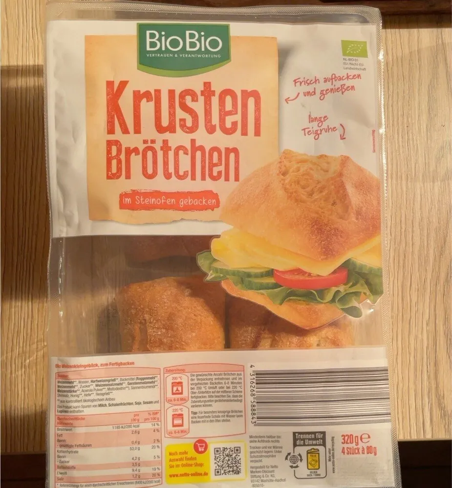 Krusten Brötchen
