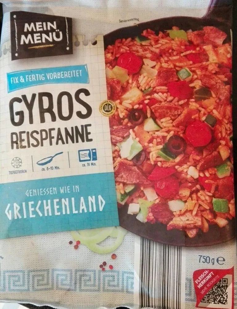 Gyrosreispfanne