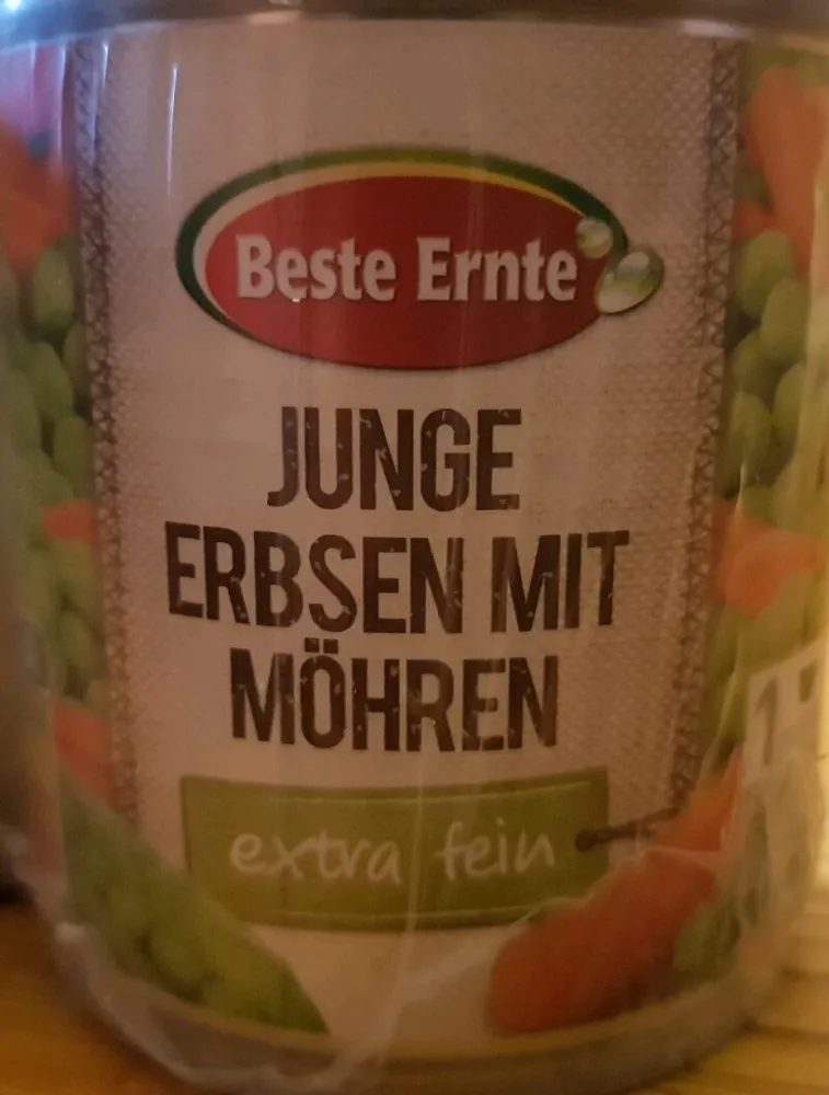 Erbsen mit Möhren