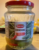Cornichons mit Chilli verfeinert
