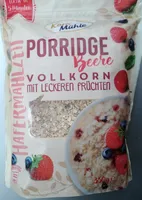 Porridge Beere Vollkorn mit Früchten