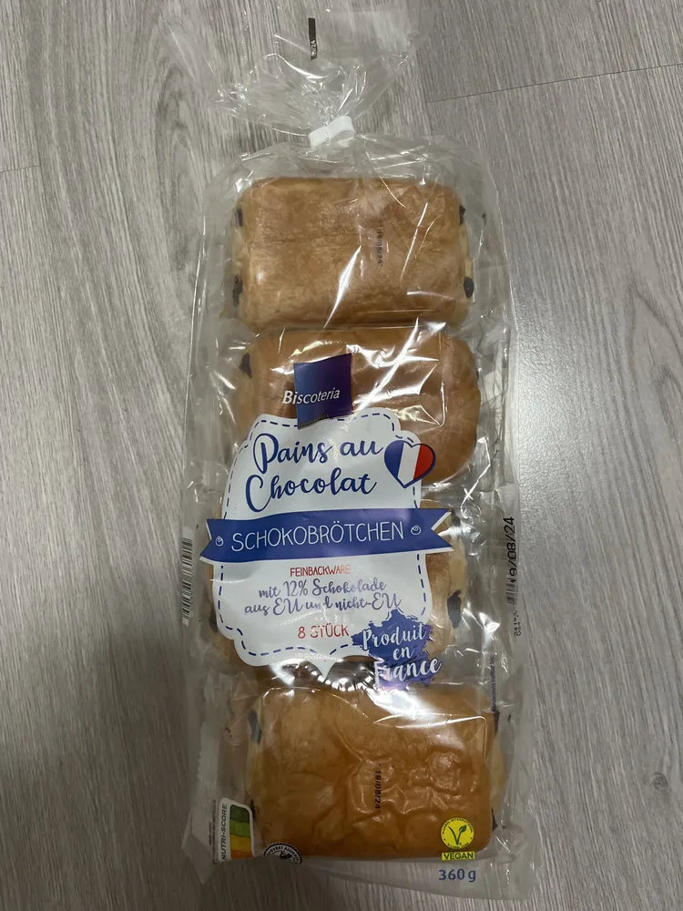 Pains au Chocolat SCHOKOBRÖTCHEN