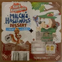 Milch- & Haselnussdessert
