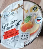 Genussmoment Quarkcreme Pfirsich-Aprikose