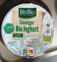 Cremiger Bio-Joghurt mild, 3,8% Fett