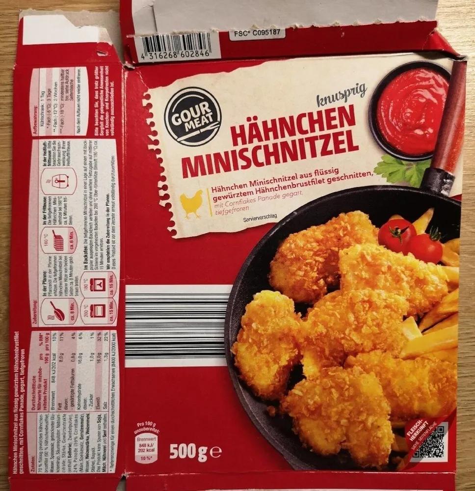 Hähnchen Minischnitzel