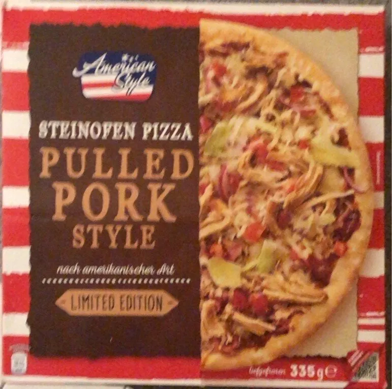Steinofen Pizza Pulled Pork Style